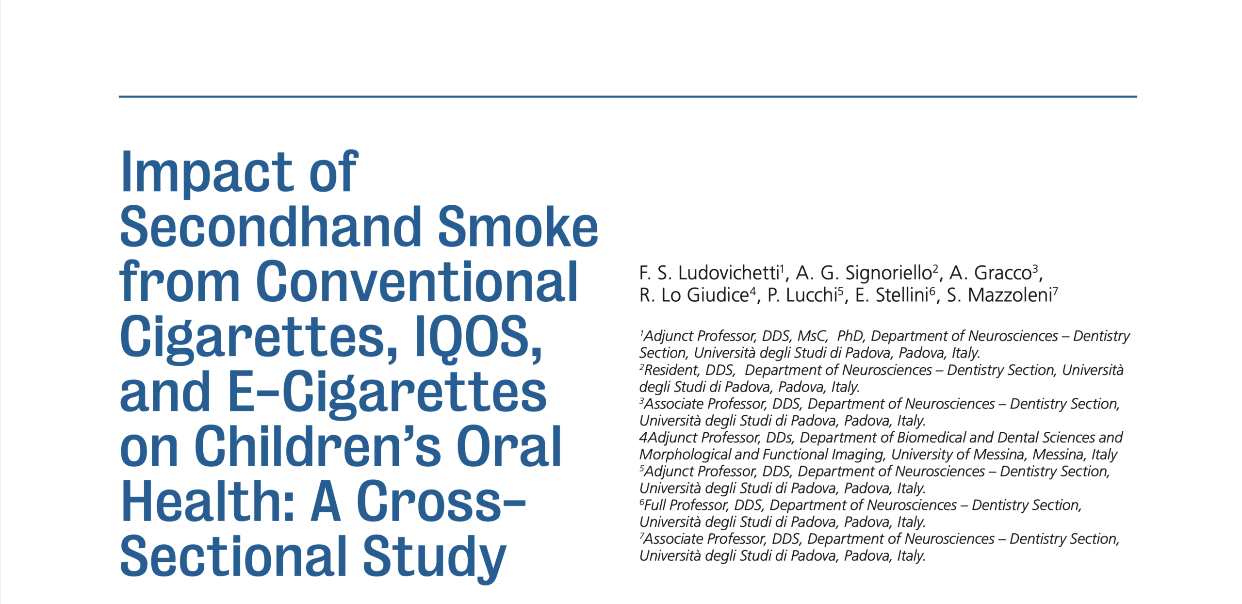 svapo passivo secondhand aerosol